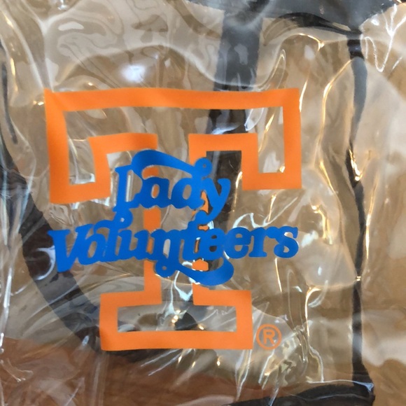 LadyVols see-through Clear zip bag for games - Picture 5 of 8